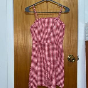 gingham dress